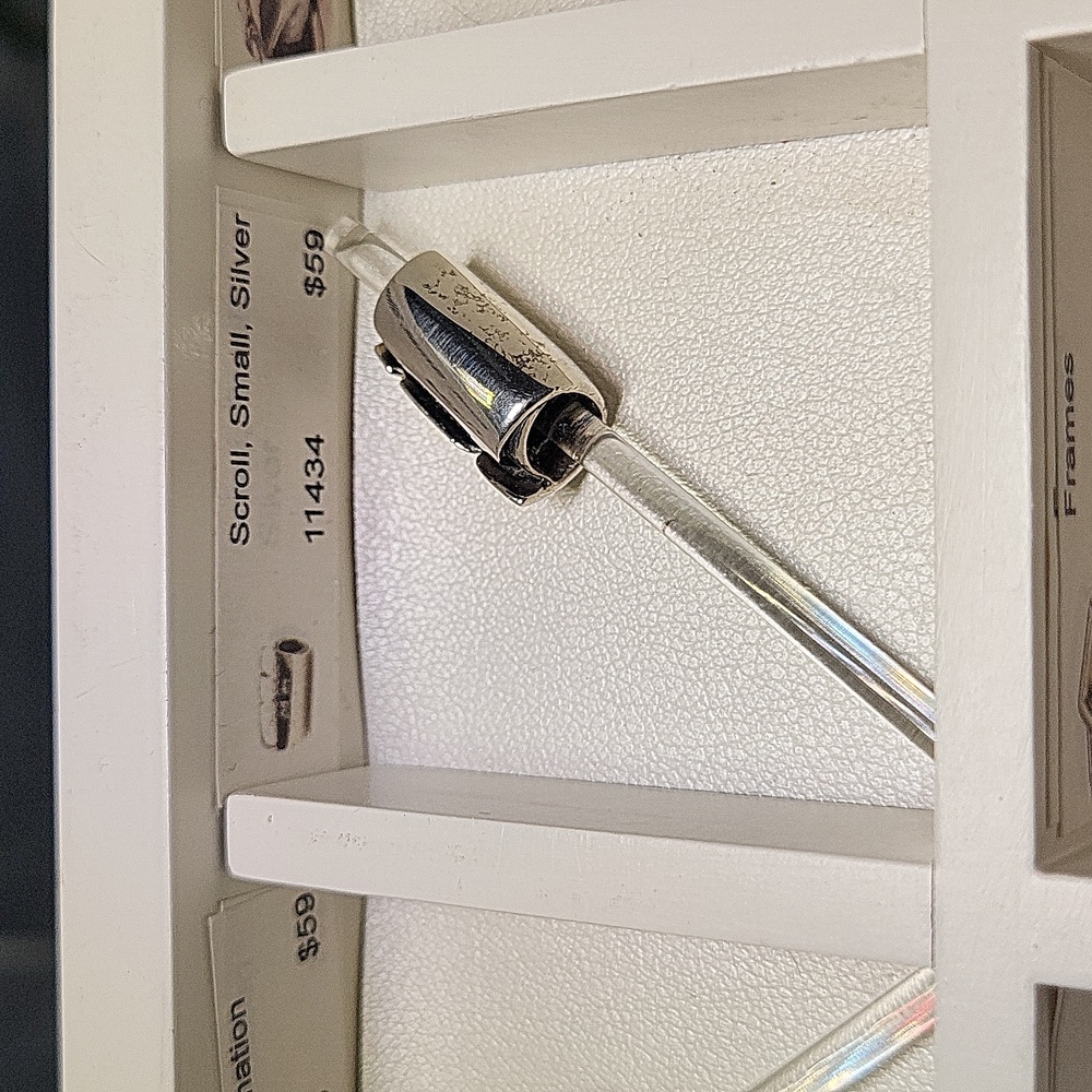 Trollbeads Scroll, Small,  Silver